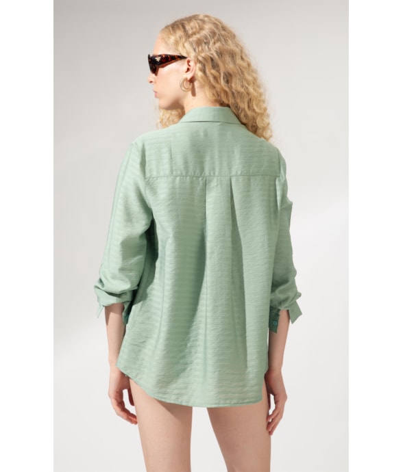 Camisa Regular Belden Verde Claro