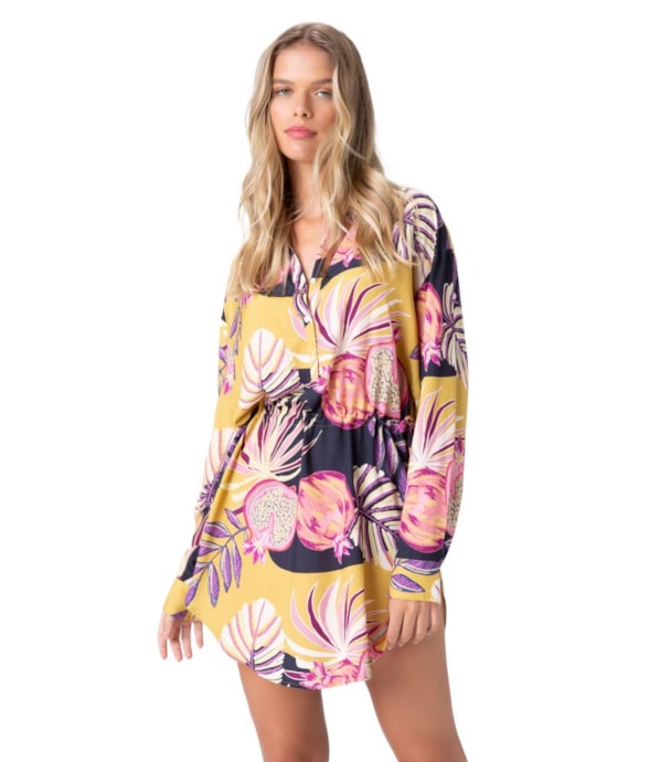 Camisa Resort Canal Roma Amarelo