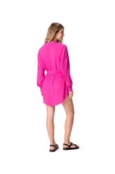 Camisa Resort Cecília Texture Pink