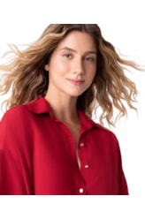 Camisa Resort Linho Blend Vinho