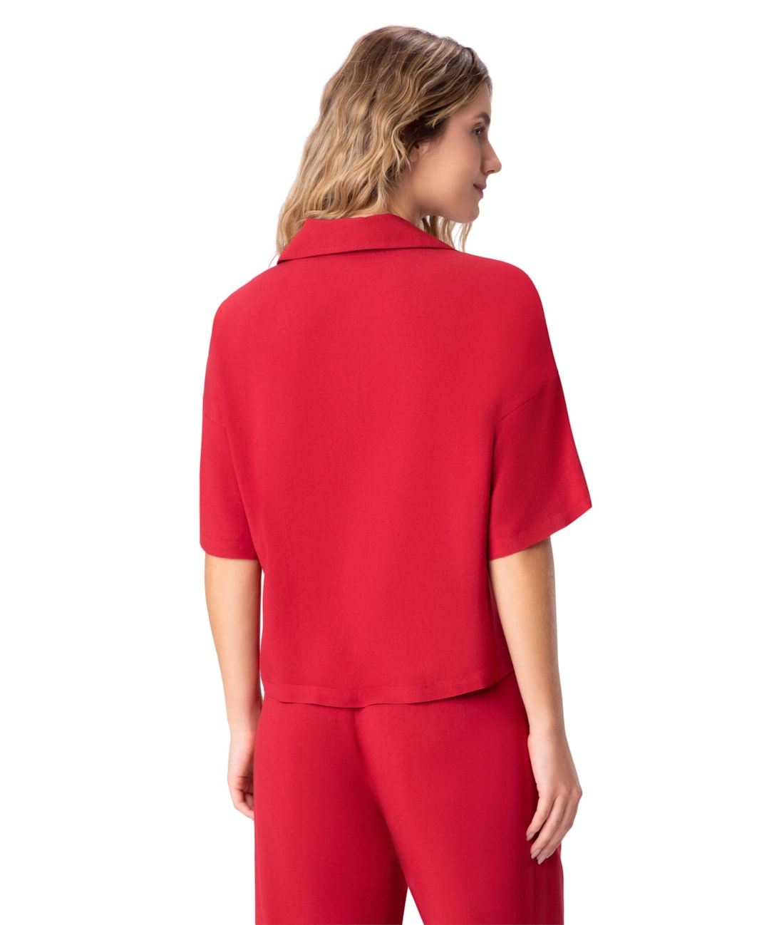 Camisa Resort Linho Blend Vinho