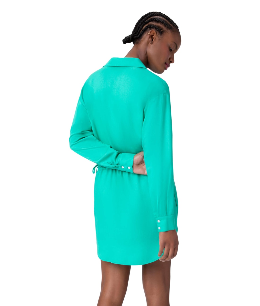 Camisa Resort Visco Dobby Verde Claro