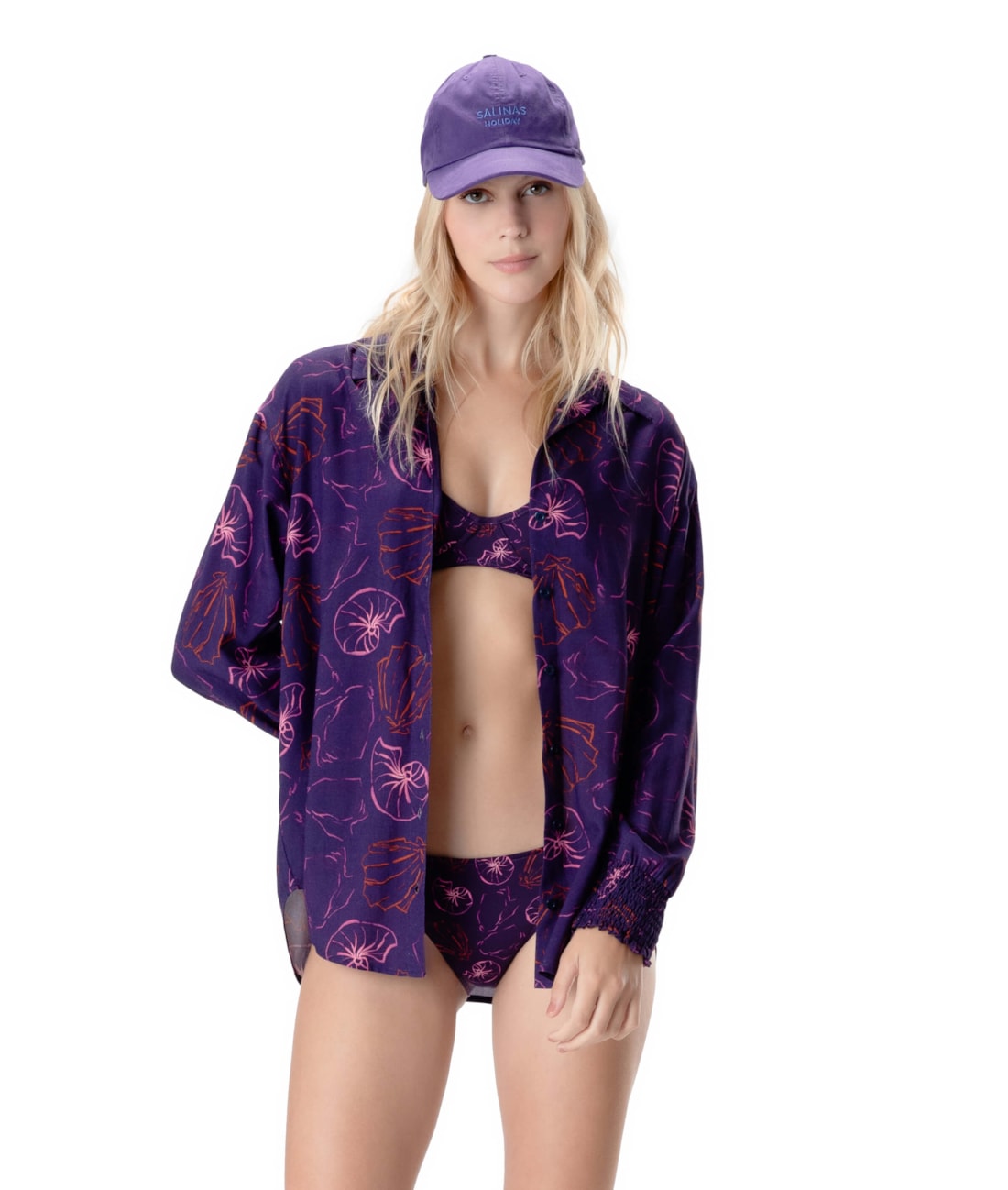 Camisa Seychelles Roxo