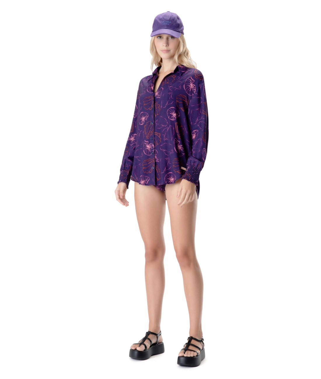 Camisa Seychelles Roxo