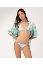 Camisa Sirena Botões Off White