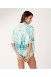 Camisa Sirena Botões Off White