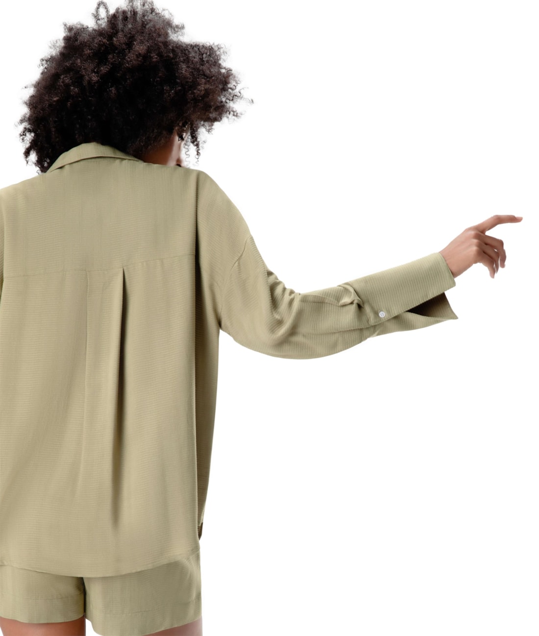 Camisa Visco Frizzo Musgo