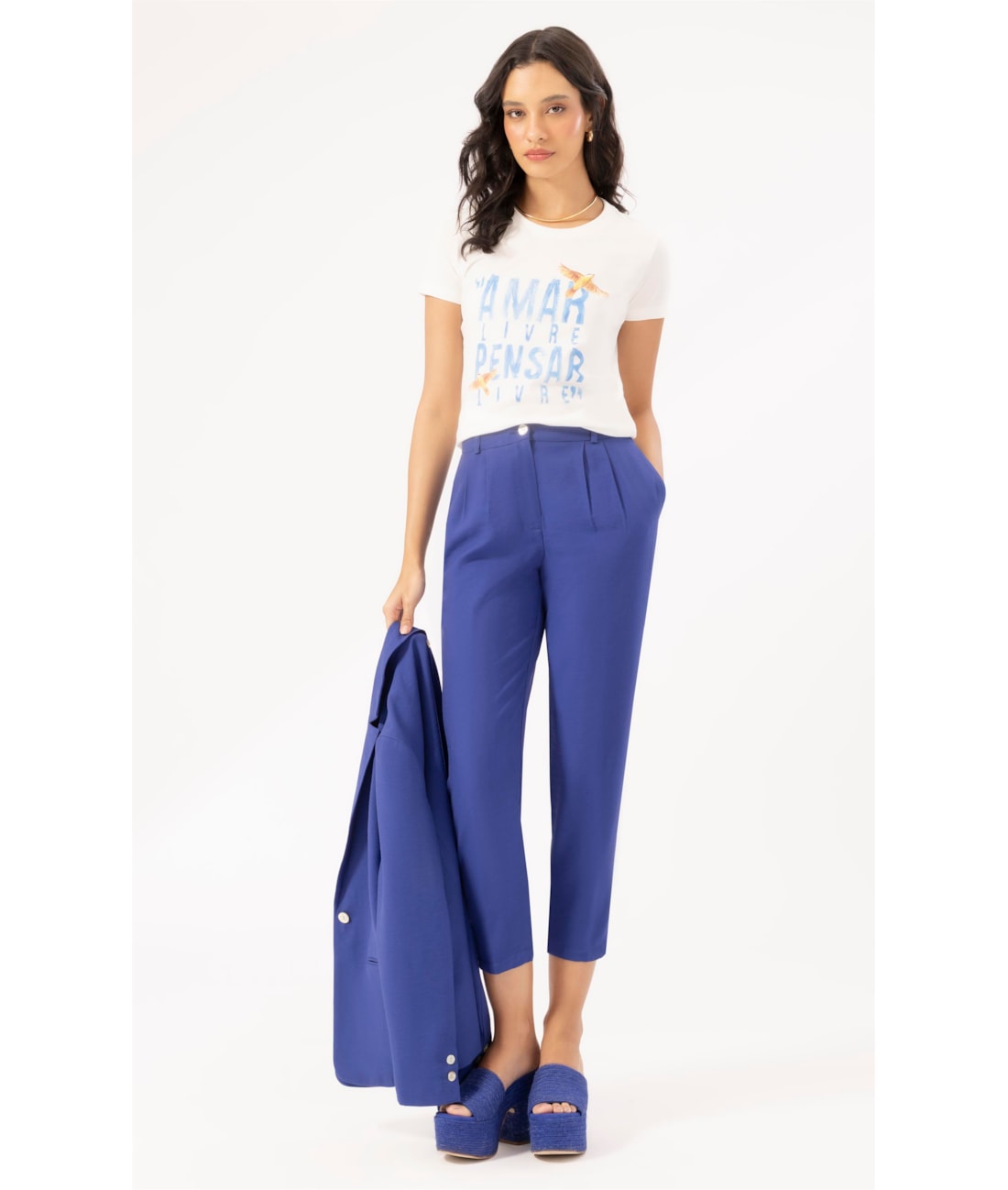 Camiseta Amar Livre Off White