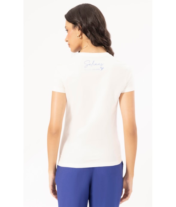 Camiseta Amar Livre Off White