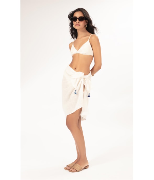 Canga Cotton Plage Off White
