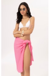 Canga Cotton Plage Rosa