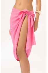 Canga Cotton Plage Rosa