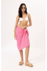 Canga Cotton Plage Rosa