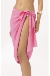 Canga Cotton Plage Rosa