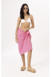 Canga Cotton Plage Rosa
