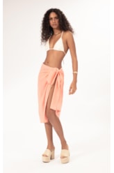 Canga Cotton Plage Salmao