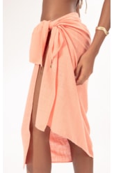 Canga Cotton Plage Salmao