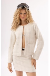 Casaco Tweed Moritz Natural