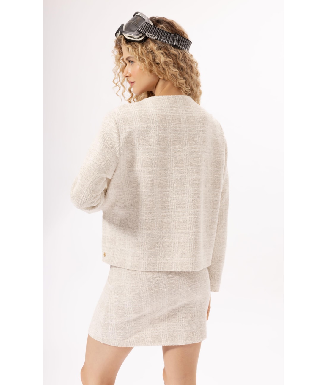 Casaco Tweed Moritz Natural