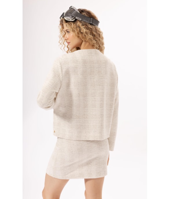 Casaco Tweed Moritz Natural