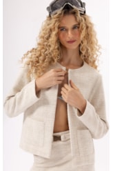 Casaco Tweed Moritz Natural