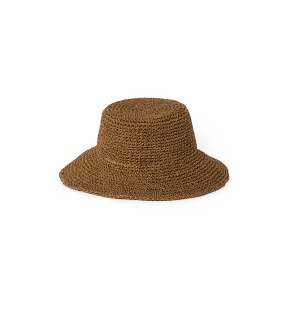 Chapeu Bucket Luna Salinas Taupe