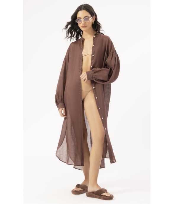Chemise Rami Marrom
