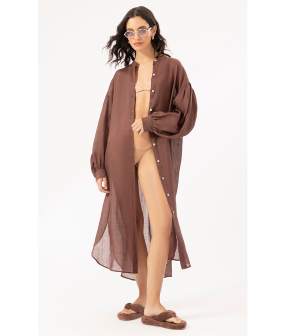 Chemise Rami Marrom