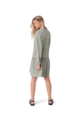 Chemise Resort Camadas Stone Preto
