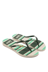 Chinelo Salinas Listras Verde Army