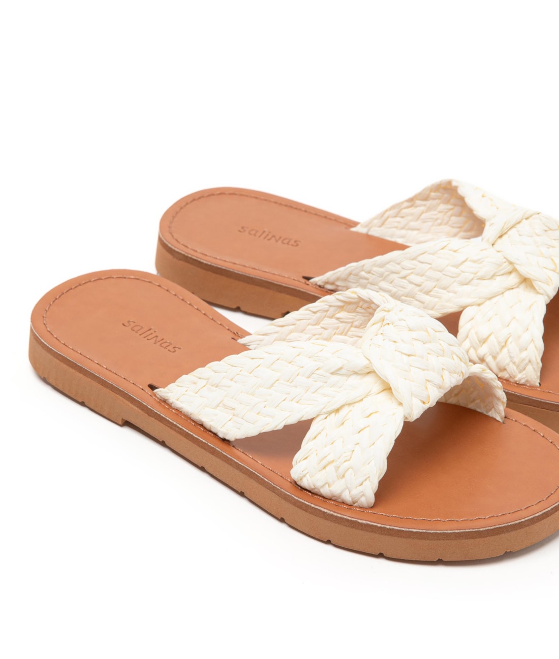 Chinelo Slide Marina Salinas Off White