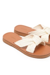 Chinelo Slide Marina Salinas Off White