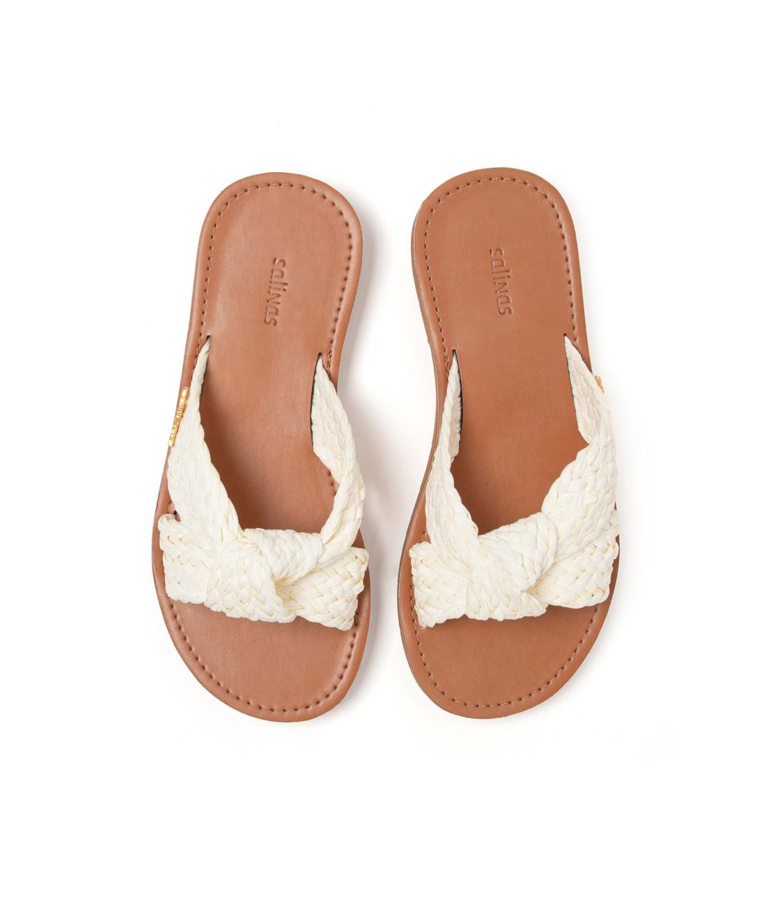 Chinelo Slide Marina Salinas Off White