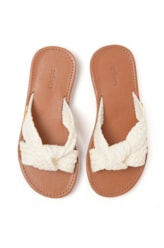 Chinelo Slide Marina Salinas Off White