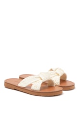 Chinelo Slide Marina Salinas Off White