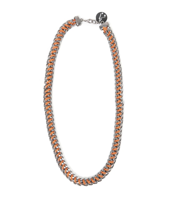 Colar Sun Brilho Laranja