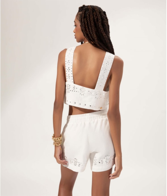 Colete Celebrate Off White