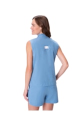 Colete Holiday Nylon Azul Claro