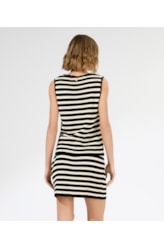 Colete Tricot Stripes Preto