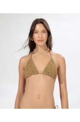 Conjunto Biquíni Tricot Marrom