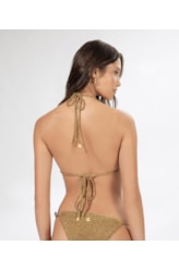 Conjunto Biquíni Tricot Marrom