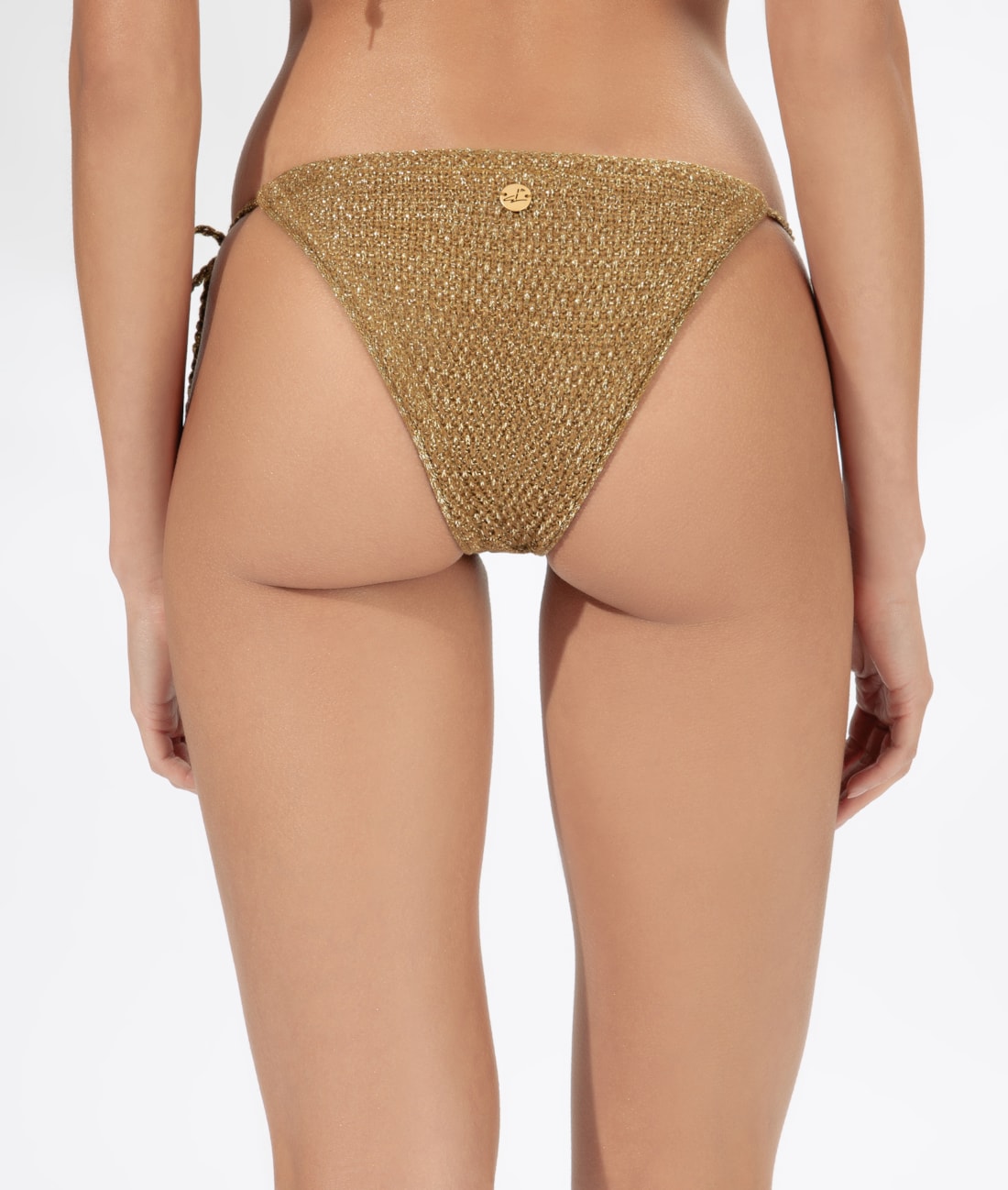 Conjunto Biquíni Tricot Marrom