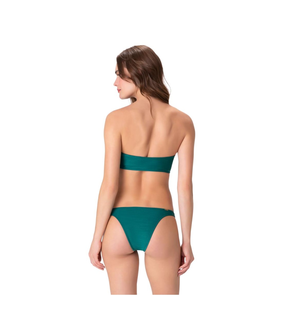 Conjunto Samana Top Faixa Verde Escuro