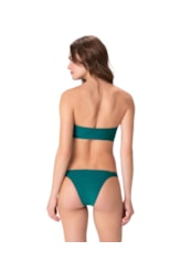 Conjunto Samana Top Faixa Verde Escuro