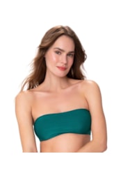 Conjunto Samana Top Faixa Verde Escuro