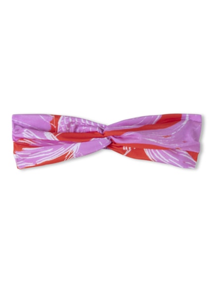 Faixa de Cabelo Torcida Rosa