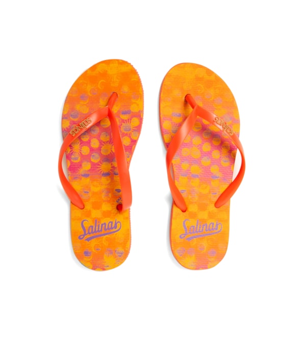 Flipflop Dots Salinas Laranja