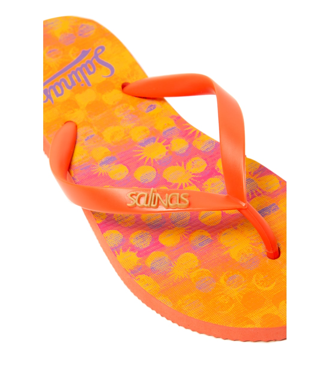Flipflop Dots Salinas Laranja