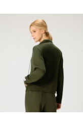 Jaqueta Linen Visco Verde Militar