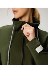 Jaqueta Linen Visco Verde Militar